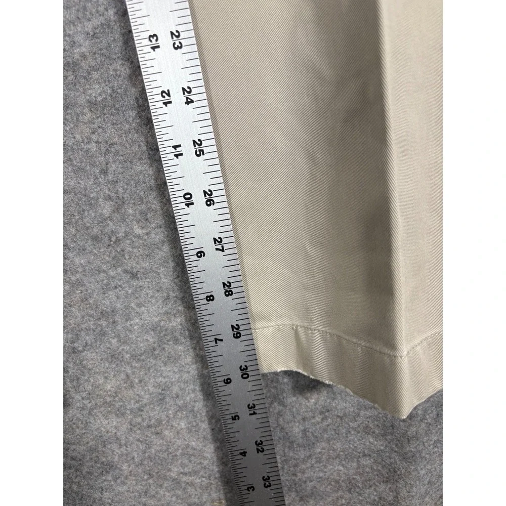 Brooks Brothers Advantage Chino Clark Pants Beige Men's‎ W36 L30 Cotton - Picture 7 of 13
